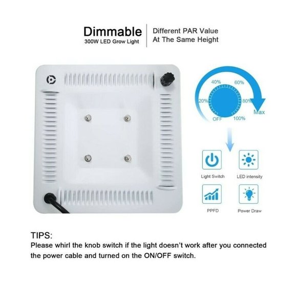 FECiDA Sunlike LED Grow Light white full spectrum 300w new - Picture 4 of 6